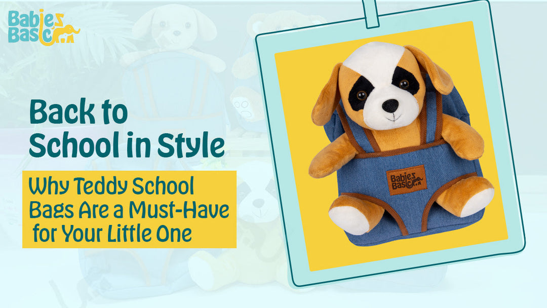 Back to School in Style: Why Teddy School Bags Are a Must-Have for Your Little One