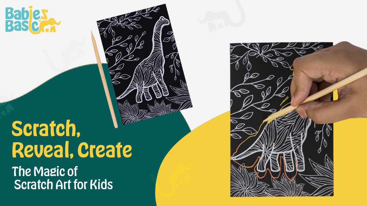 Scratch, Reveal, Create: The Magic of Scratch Art for Kids – BabiesBasic