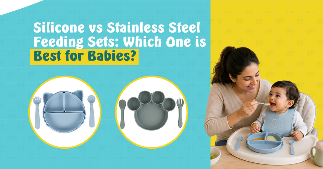 Silicone vs Stainless Steel Feeding Sets: Which One is Best for Babies?