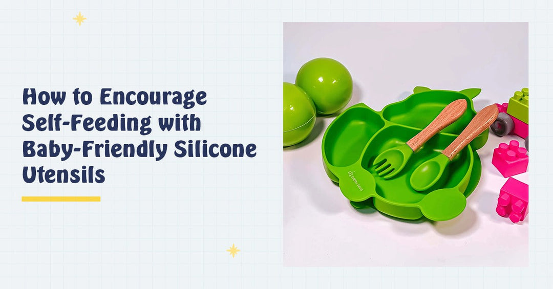 How to Encourage Self-Feeding with Baby-Friendly Silicone Utensils