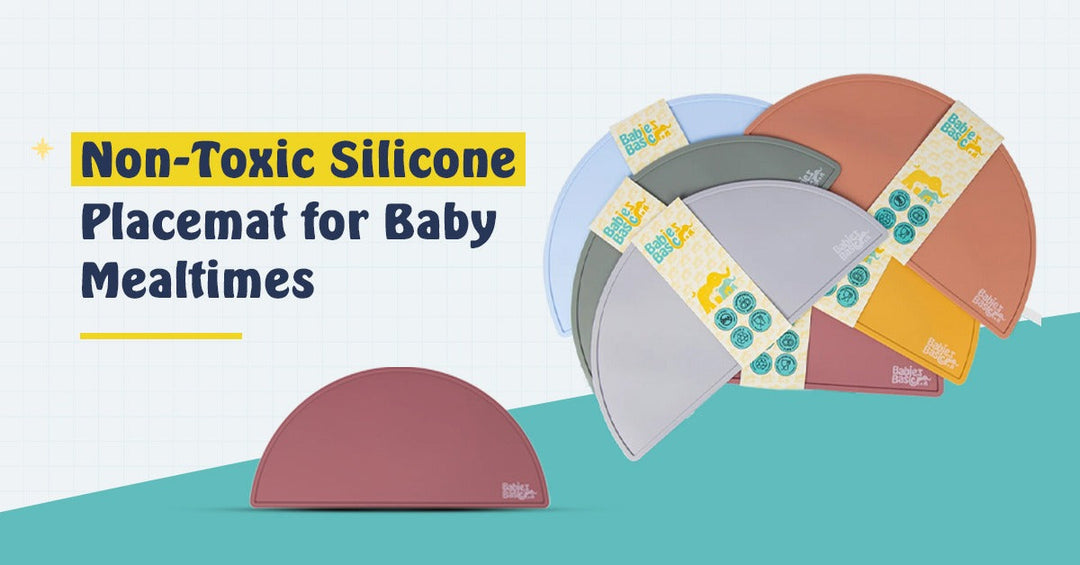 Non-Toxic Silicone Placemat for Baby Mealtimes