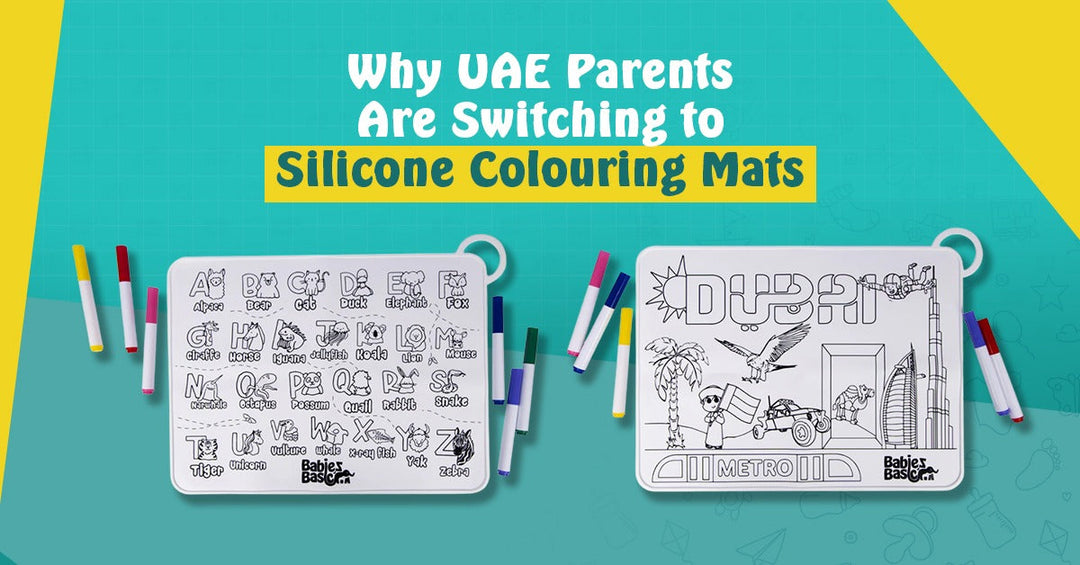 Why UAE Parents Are Switching to Silicone Colouring Mats