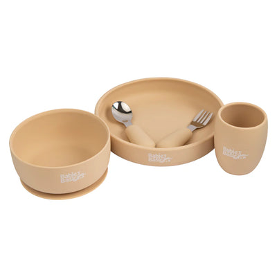 Five Piece Silicone Feeding Set