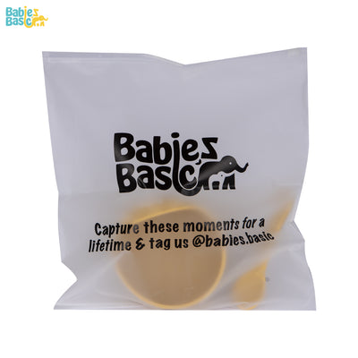BabiesBasic Feeding Set, 2Piece - Yellow