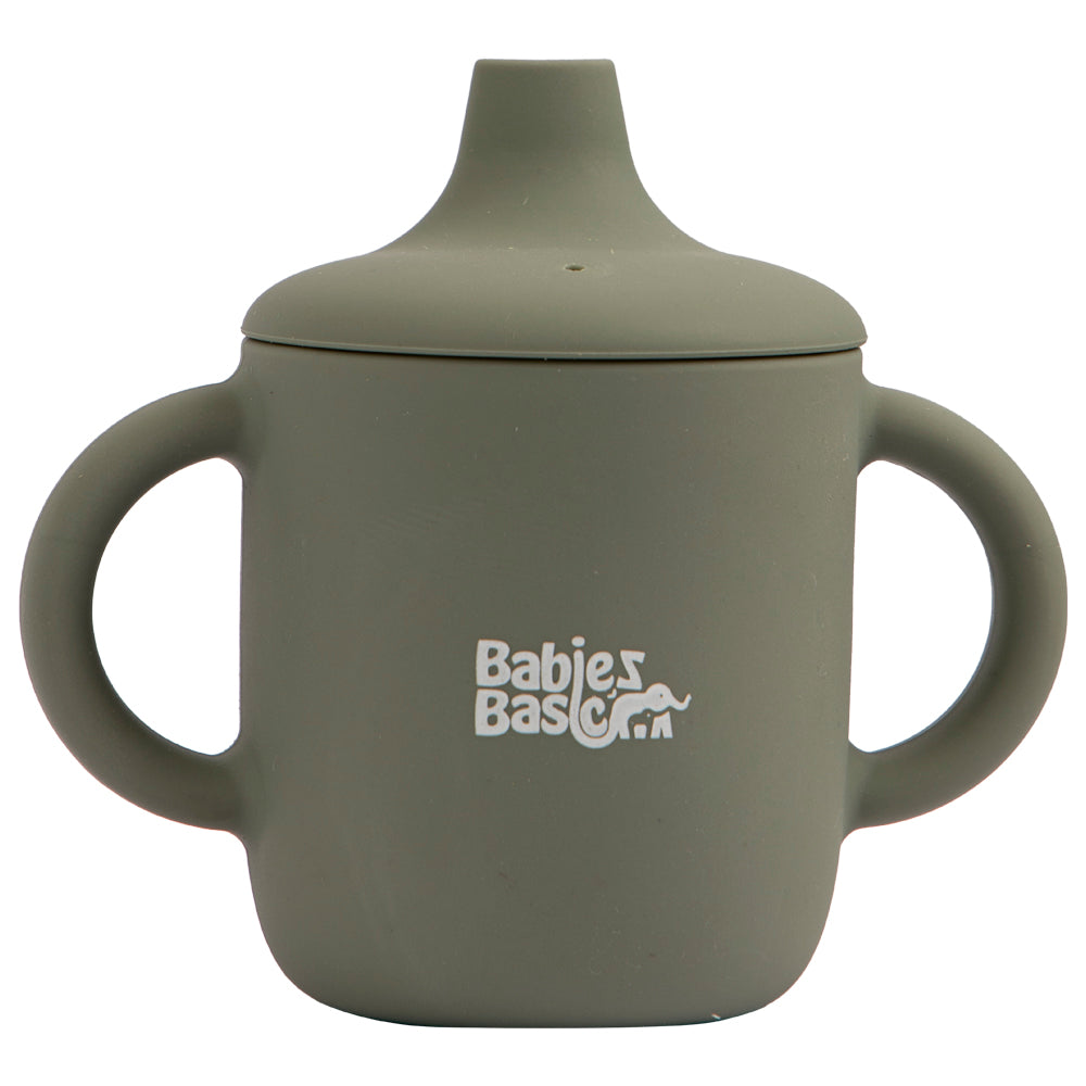 Babies Basic - Stage 1 Silicone Spout Cup - Green