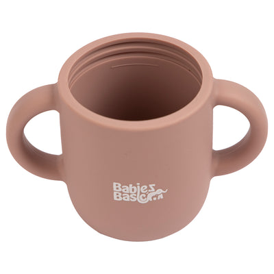 Babies Basic - Stage 1 Silicone Spout Cup - Pink