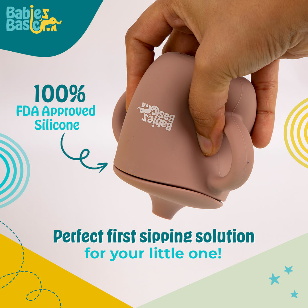 Babies Basic - Stage 1 Silicone Spout Cup