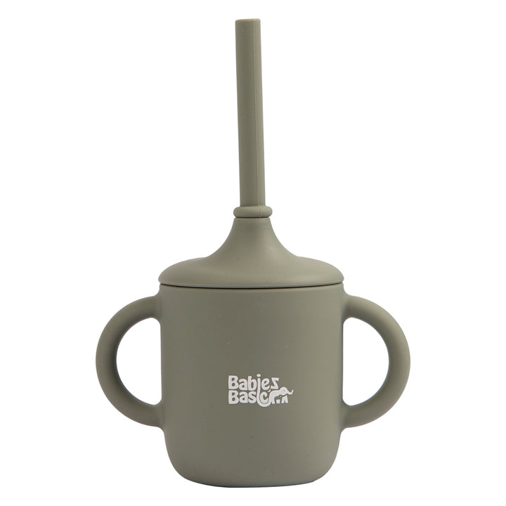 Babies Basic - Stage 2 Silicone Cup with Straw