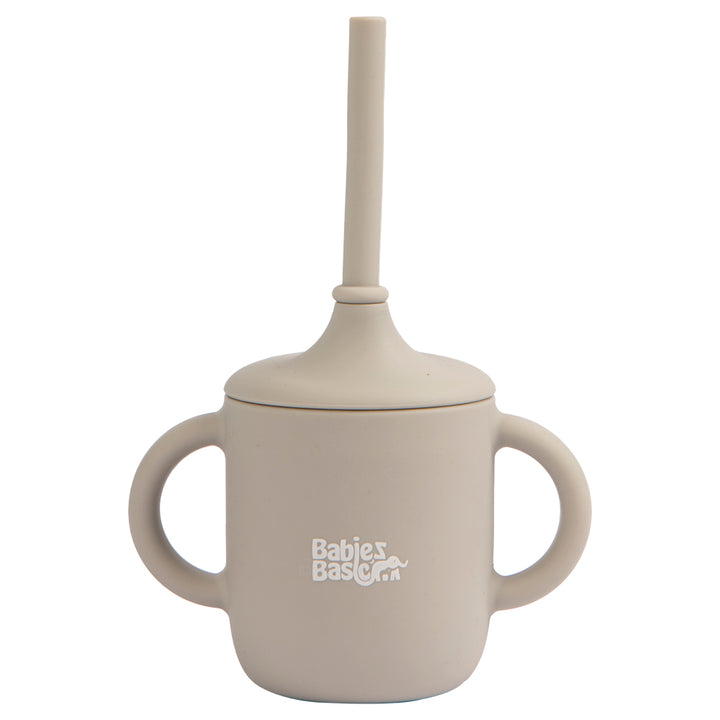 Babies Basic - Stage 2 Silicone Cup with Straw