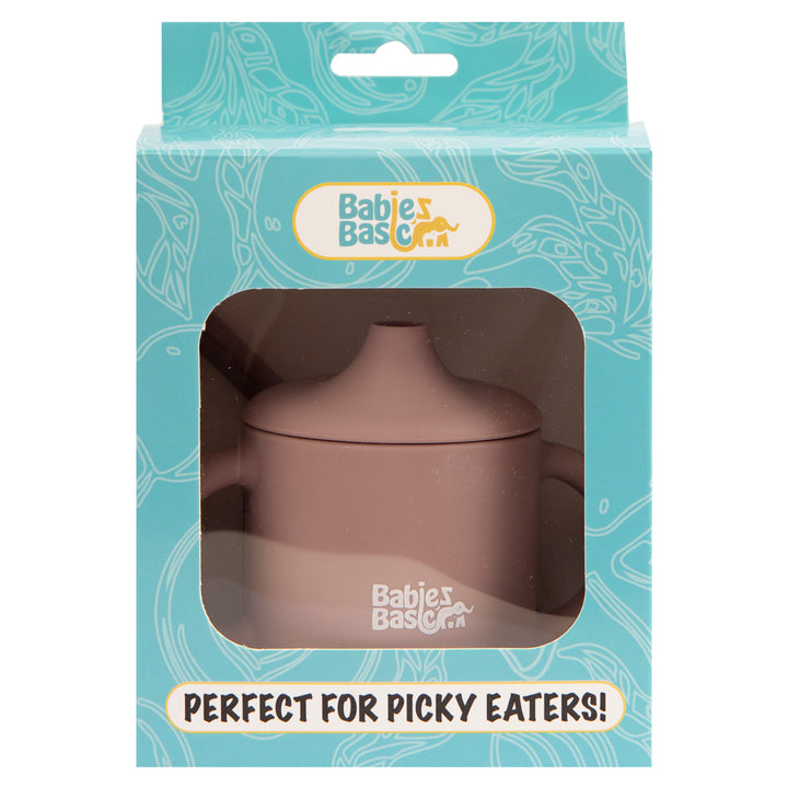 Babies Basic - Stage 2 Silicone Cup with Straw
