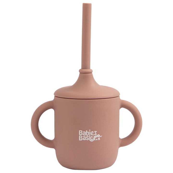 Babies Basic - Stage 2 Silicone Cup with Straw