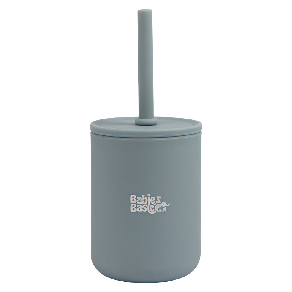 Babies Basic - Stage 3 Silicone Cup with Straw