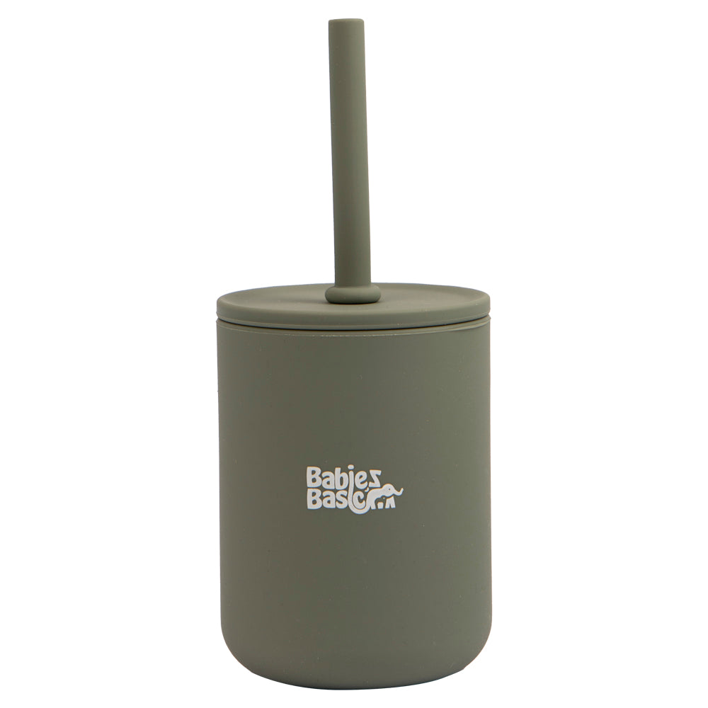 Babies Basic - Stage 3 Silicone Cup with Straw