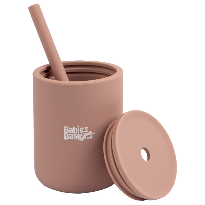 Babies Basic - Stage 3 Silicone Cup with Straw
