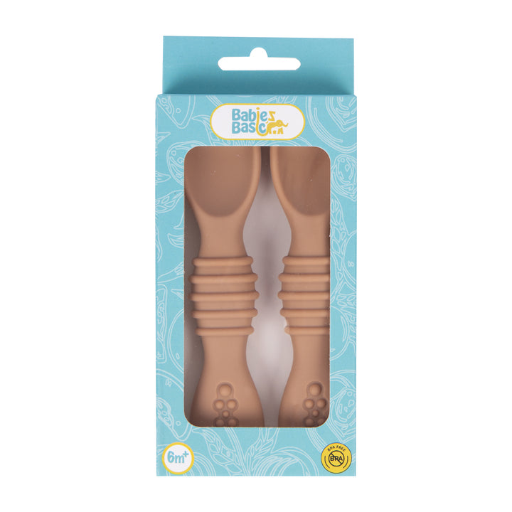 Stage 1 BPA-Free Silicone Spoon Set