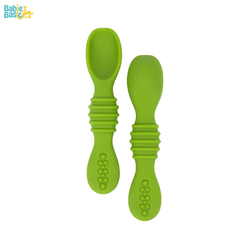 Stage 1 BPA-Free Silicone Spoon Set