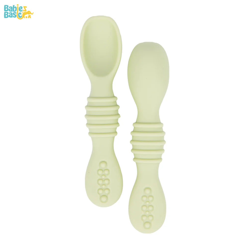 Stage 1 BPA-Free Silicone Spoon Set