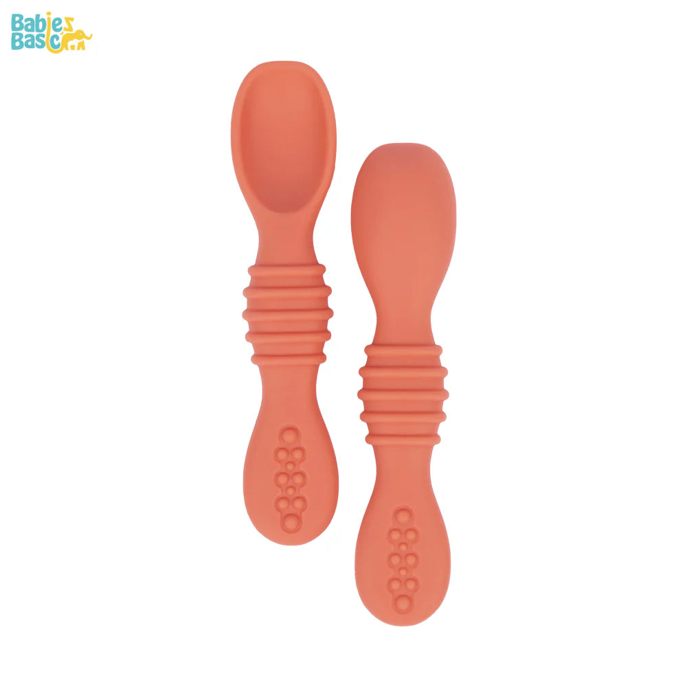 Stage 1 BPA-Free Silicone Spoon Set