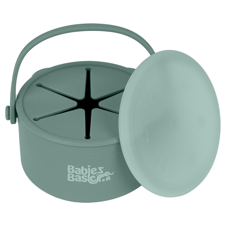 Silicone Snack Cup/Box with Lid