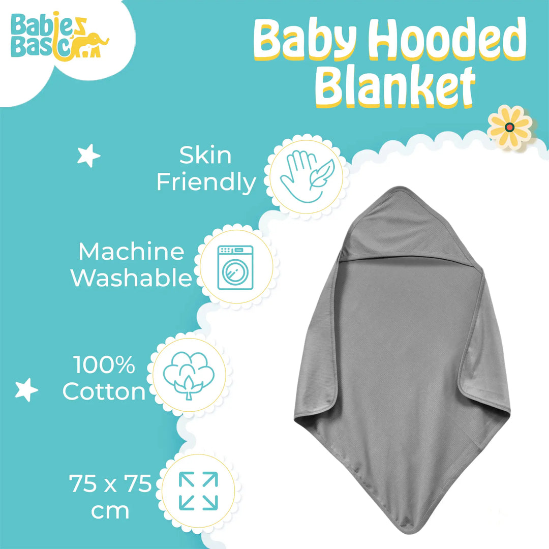 Babies Basic Ribbed Cotton Blanket/Swaddle