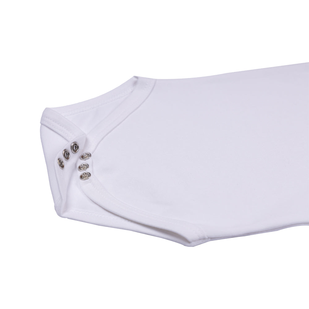 Short Sleeves Romper/Bodysuit, upto 24months. Set of 3 - White