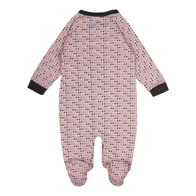 BabiesBasic 100% Cotton Printed Long Sleeves Jumpsuit/Romper/Sleepsuit With Feet Covering For Babies