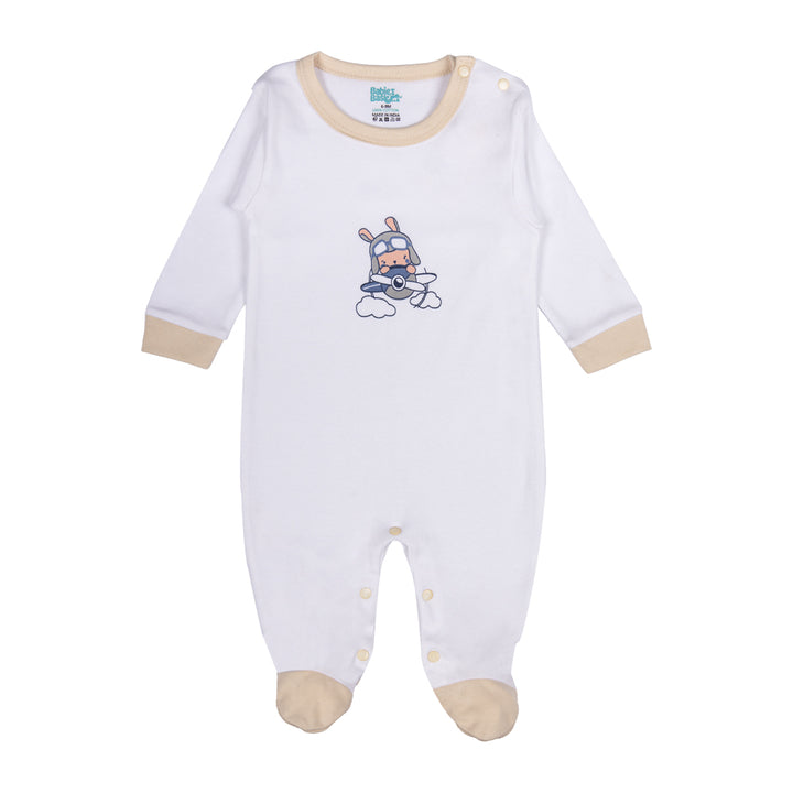 Best Printed Unisex 5 Piece Baby Set in Green | 100% Cotton | Soft & Versatile