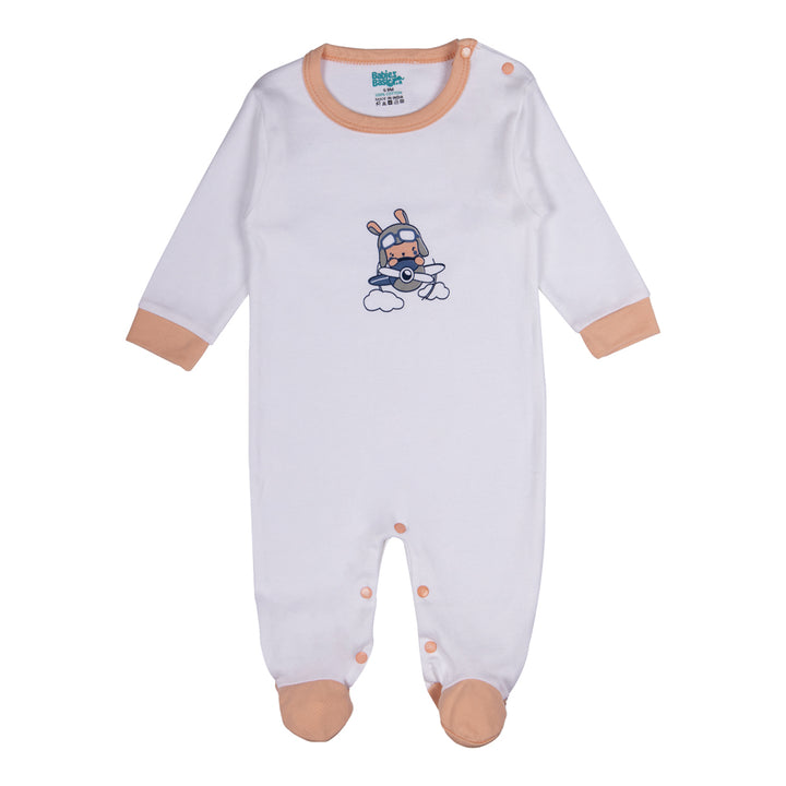 Best Printed Unisex 5 Piece Baby Set in Green | 100% Cotton | Soft & Versatile