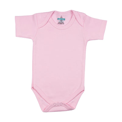 Babies Basic - 9pc-Set - 100% Cotton LongSleeve Bodysuit ‚ Pink, Lemon, White, Brown, Blue, Orange, Black, Navy, Grey