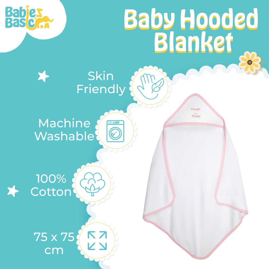 Babies Basic 100% Cotton Swaddle / Receiving Blanket for New Born