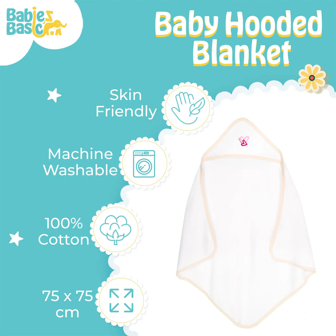 Babies Basic 100% Cotton Swaddle / Receiving Blanket for New Born