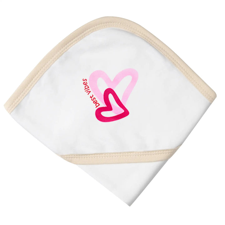 Babies Basic 100% Cotton Swaddle / Receiving Blanket for New Born