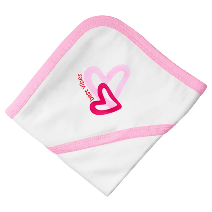 Babies Basic 100% Cotton Swaddle / Receiving Blanket for New Born