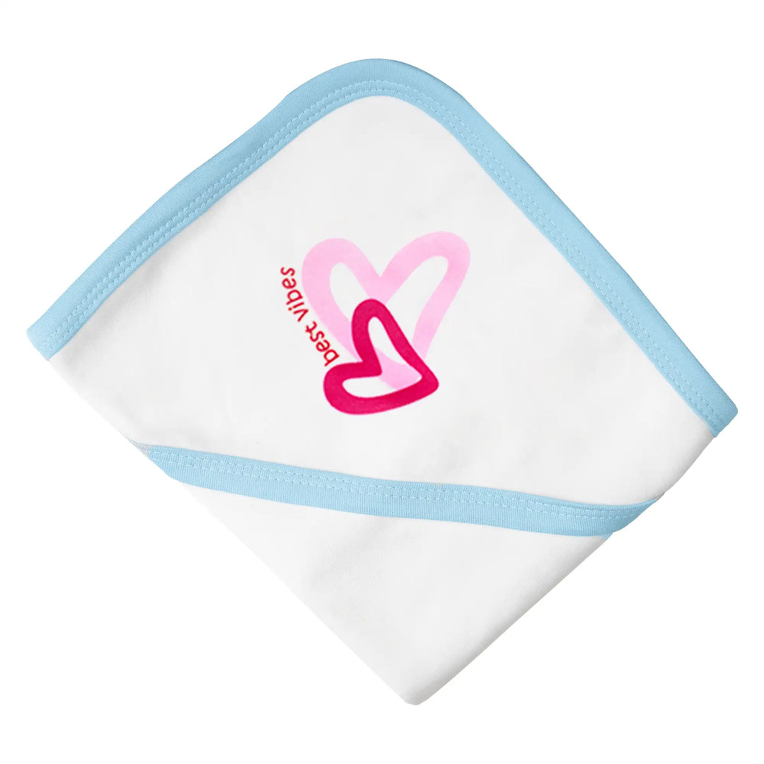 Babies Basic 100% Cotton Swaddle / Receiving Blanket for New Born