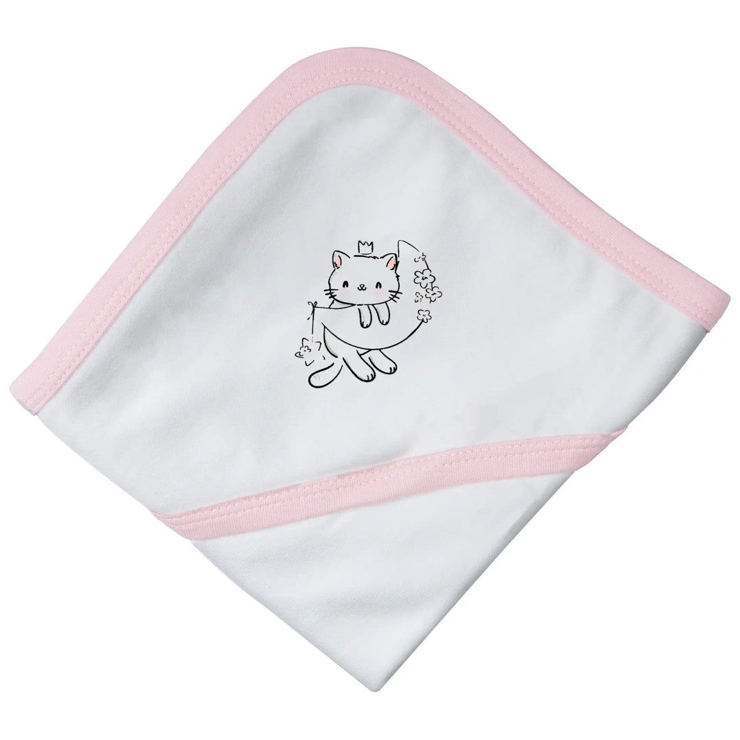 Babies Basic 100% Cotton Swaddle / Receiving Blanket for New Born