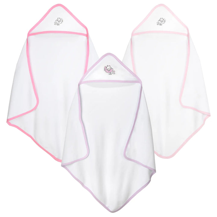 Babies Basic 100% Cotton Swaddle / Receiving Blanket for New Born - Pack of 3