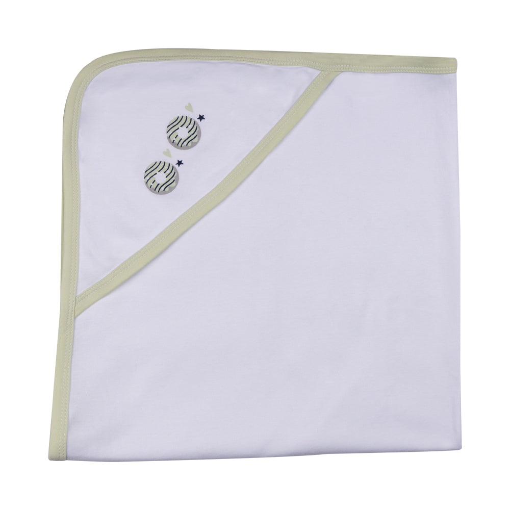 Seven Piece Unisex 100% Cotton Gift Set - Green | Soft & Versatile Baby Essentials