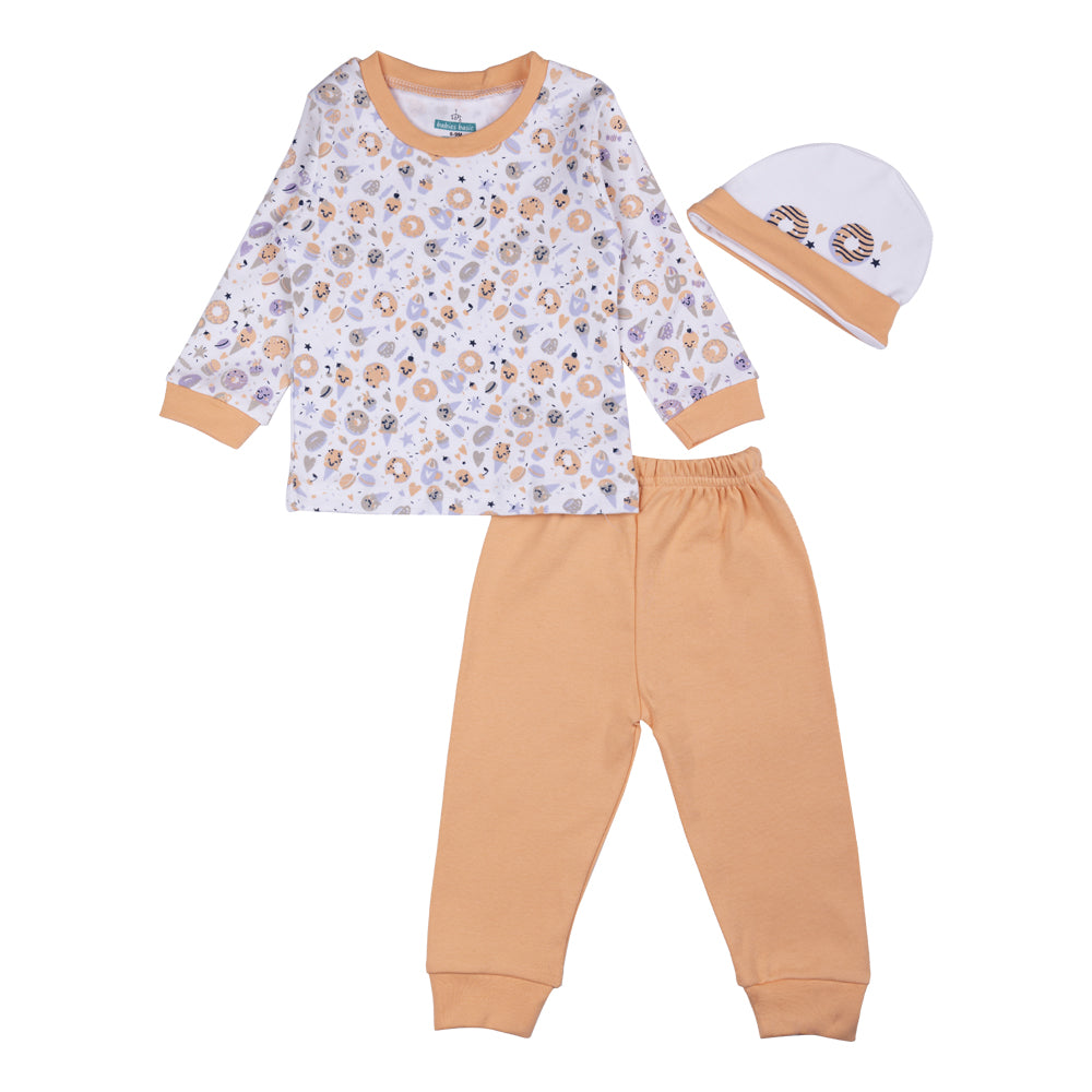 Seven Piece Unisex 100% Cotton Gift Set - Green | Soft & Versatile Baby Essentials