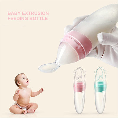 Feeding Bottle With Spoon