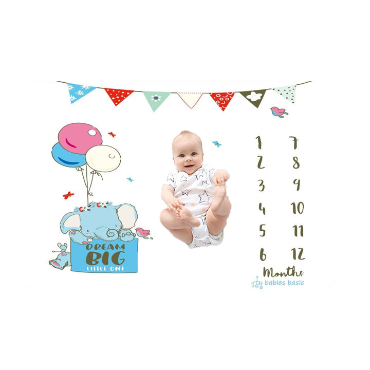 Customized Milestone Blanket - Dream Big