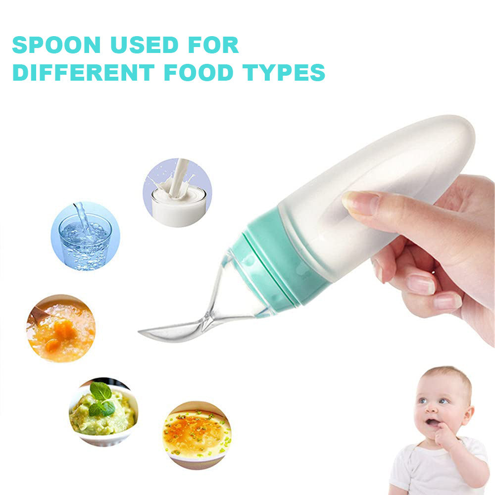 Feeding Bottle with Spoon