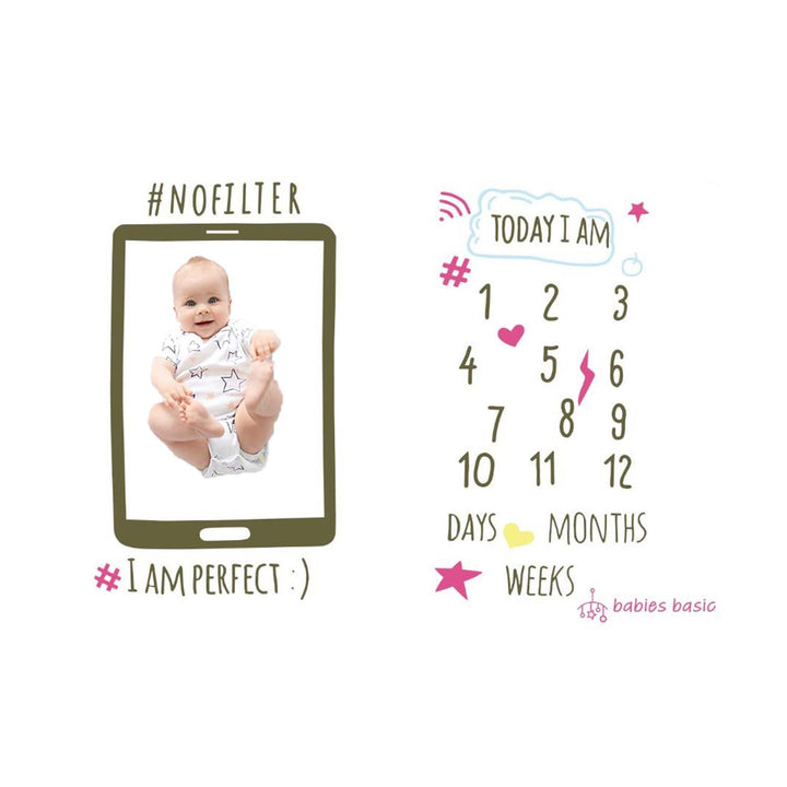 Customized Milestone Blanket 