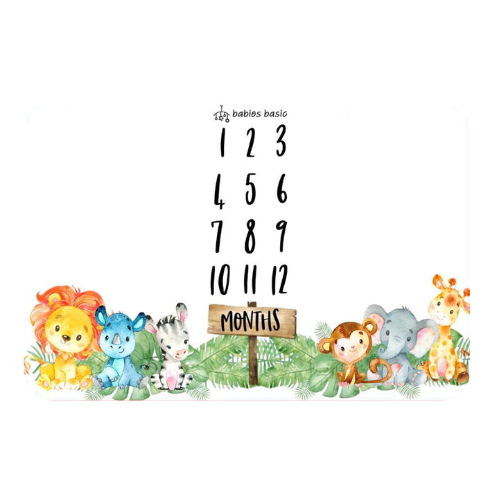 Customized Milestone Blanket-Twin Blanket